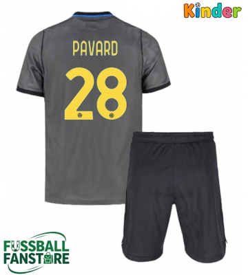 Inter Milan Benjamin Pavard #28 Replik 3rd trikot Kinder 2026-27 Kurzarm (+ Kurze Hosen)